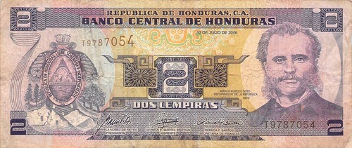 Honduras lempiras - ,