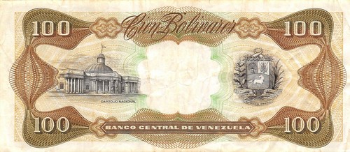 Venezuela 100 bolivares - venezuela,