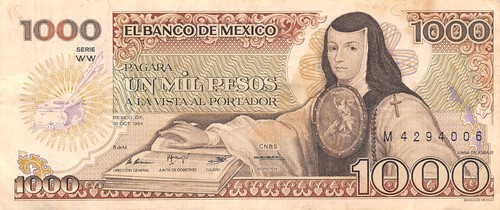 Mexico 1000 pesos - 1000,